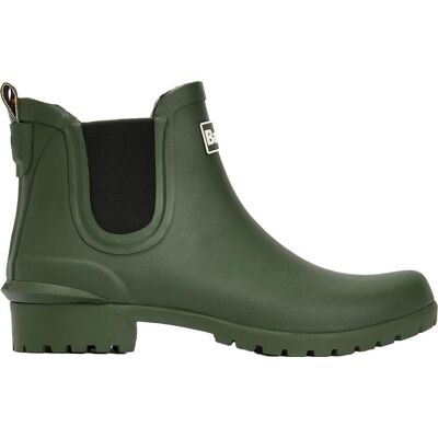 Barbour Women's Wilton Rubber Boot Olive 39 Barbour Women's Wilton Rubber Boot Olive 39
