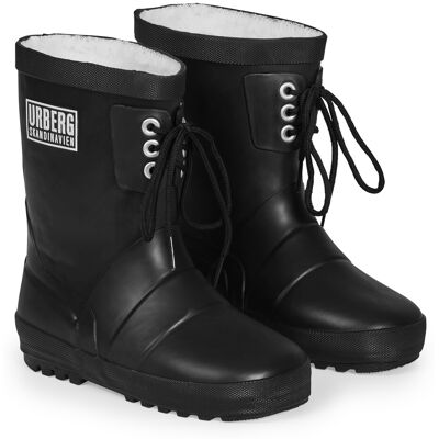 Urberg Kids' Risäng Fleece Boot Black 21 Urberg Kids' Risäng Fleece Boot Black 21