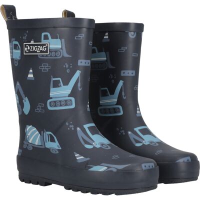 Zig Zag ZigZag Kids' Gemus Rubber Boot Navy 35 Zig Zag ZigZag Kids' Gemus Rubber Boot Navy 35