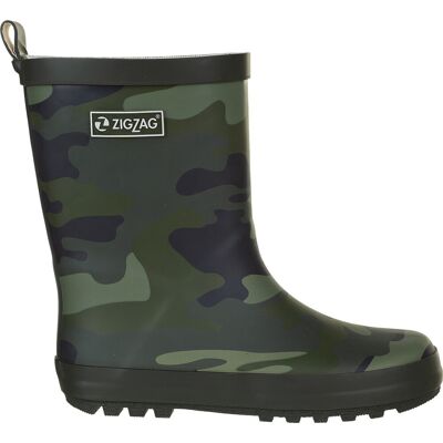 Zig Zag ZigZag Kids' Gemus Rubber Boot Forest Night 28 Zig Zag ZigZag Kids' Gemus Rubber Boot Forest Night 28