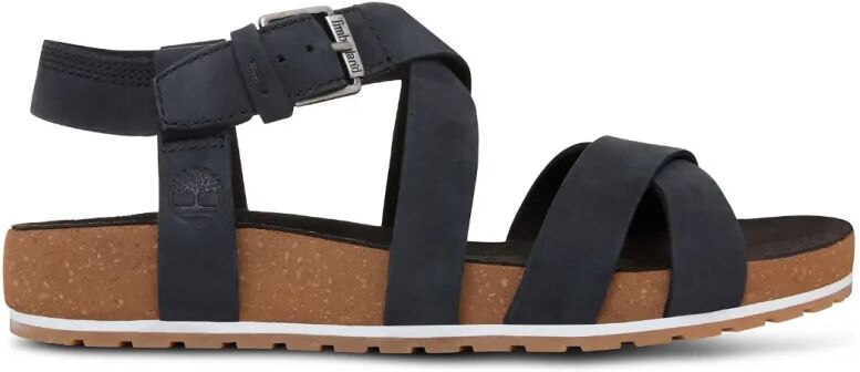 Timberland Women's Malibu Waves Ankle Strap Sandal Sort