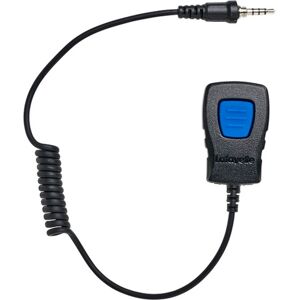 Lafayette Transmitter Button Short Cable 3.5mm 4-pin Black OneSize, Black