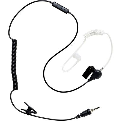 Lafayette Earphone Security 3,5 mm 4-pol Black OneSize Lafayette Earphone Security 3,5 mm 4-pol Black OneSize