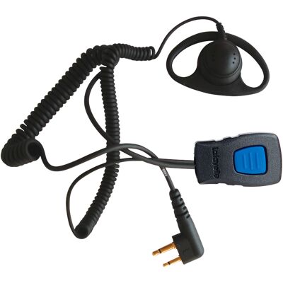 Lafayette Speaker Microphone Earhanger 3,5 & 2,5 mm Black OneSize Lafayette Speaker Microphone Earhanger 3,5 & 2,5 mm Black OneSize