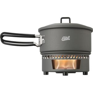 Esbit Solid Fuel Cookset 1000 ml Grey OneSize, Grey