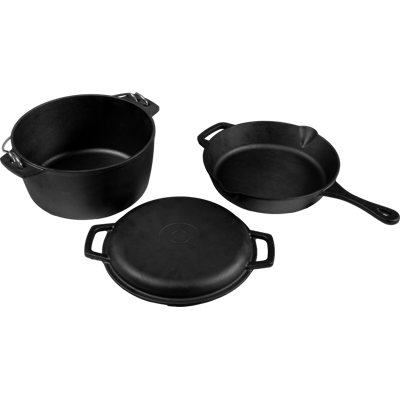 Espegard Cast Iron Kit Black One size Espegard Cast Iron Kit Black One size