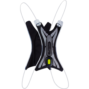 Bee Safe Led Vest USB Spider Green OneSize, Green