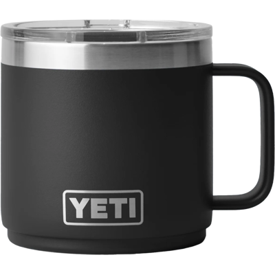 Yeti Rambler 14oz (414ml) Stackable Mug with DuraSip Ceramic Lining Black 414 ml Yeti Rambler 14oz (414ml) Stackable Mug with DuraSip Ceramic Lining Black 414 ml