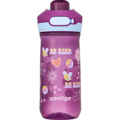 Contigo Kids' Jessie Autopop Water Bottle 420 ml Grape Retro 420 ml Contigo Kids' Jessie Autopop Water Bottle 420 ml Grape Retro 420 ml
