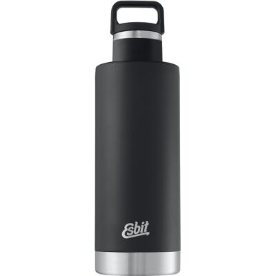 Esbit Sculptor Stainless Steel Insulated Bottle 1000ml Black 1L Esbit Sculptor Stainless Steel Insulated Bottle 1000ml Black 1L