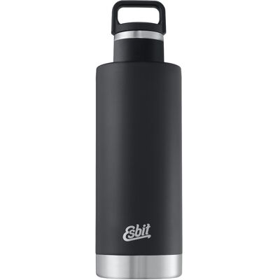 Esbit Sculptor Stainless Steel Insulated Bottle 1000ml Black 1L Esbit Sculptor Stainless Steel Insulated Bottle 1000ml Black 1L