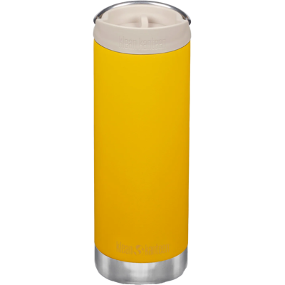 Klean Kanteen Tkwide 16Oz/473Ml Med Café Cap Gul - Vannflaske Klean Kanteen Tkwide 16Oz/473Ml Med Café Cap Gul - Vannflaske