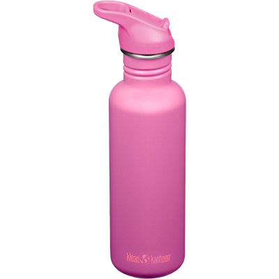 Klean Kanteen Classic 800 ml (W/ Flip Seal Sport Cap and Straw) Rose Violet 800 ml Klean Kanteen Classic 800 ml (W/ Flip Seal Sport Cap and Straw) Rose Violet 800 ml