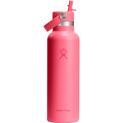 Hydro Flask 621ml Standard Flex Straw Cap Popstar Pink OneSize Hydro Flask 621ml Standard Flex Straw Cap Popstar Pink OneSize