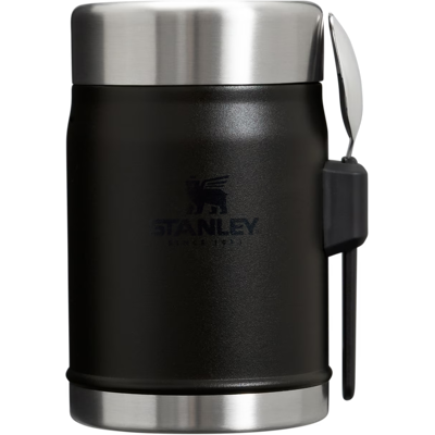 Stanley Legendary Classic Food Jar + Spork 0,4 L Black 2.0 0.4 L Stanley Legendary Classic Food Jar + Spork 0,4 L Black 2.0 0.4 L
