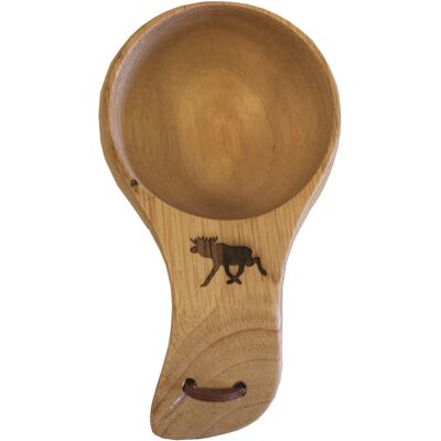 Stabilotherm Wooden Cup Elk Motif 1,2 dl Wood OneSize Stabilotherm Wooden Cup Elk Motif 1,2 dl Wood OneSize