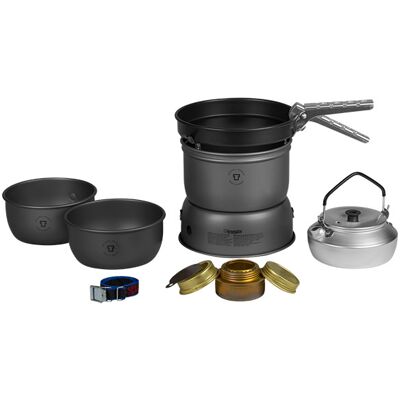 Trangia 27-4 UL Alu HA Camping Kokesett - Lett og Holdbart Trangia 27-4 UL Alu HA Camping Kokesett - Lett og Holdbart