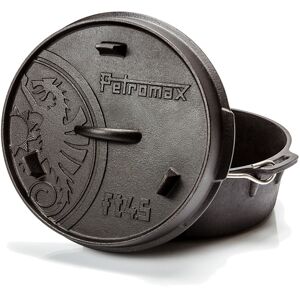 Petromax Dutch Oven FT4.5 With A Plane Bottom Surface Black OneSize, Black