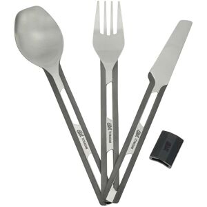 Esbit 3-pcs Titanium Cutlery-set W/S Titanium OneSize, Titanium