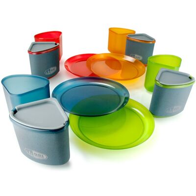 GSI Outdoors Infinity 4 Person Compact Table Set Multicolor One Size GSI Outdoors Infinity 4 Person Compact Table Set Multicolor One Size