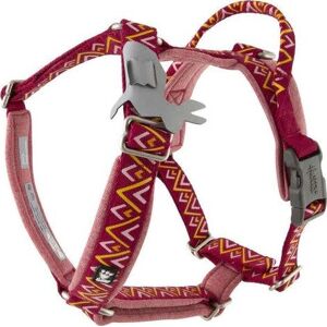 Hurtta Razzle-Dazzle Y-Harness Beetroot 35-45cm, Beetroot