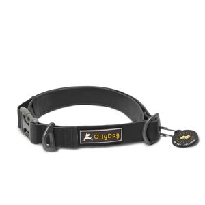 OllyDog Tilden Collar Black M, Black