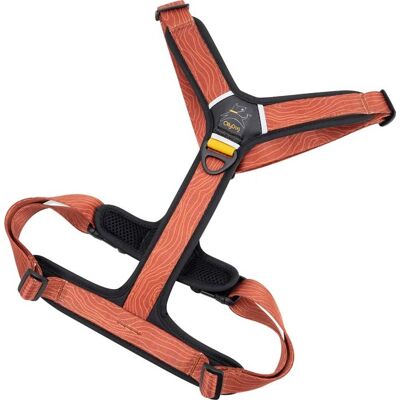 OllyDog Alpine Reflective Comfort Harness Clay L OllyDog Alpine Reflective Comfort Harness Clay L