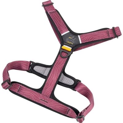 OllyDog Alpine Reflective Comfort Harness Rosewood S OllyDog Alpine Reflective Comfort Harness Rosewood S