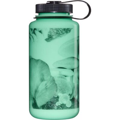 Nalgene 1 L Wm Bottle Glow With Black Mushrooms ONESIZE Nalgene 1 L Wm Bottle Glow With Black Mushrooms ONESIZE