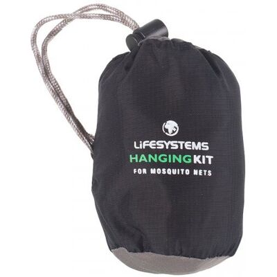 Lifesystems Mosquito Net Hanging Kit Black One Size Lifesystems Mosquito Net Hanging Kit Black One Size