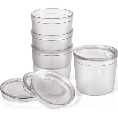 Light My Fire Tumbler with snap lid short 4-pack Transparent OneSize Light My Fire Tumbler with snap lid short 4-pack Transparent OneSize