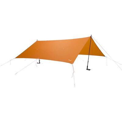 Robens Vestis 3.10 X 2.92 Duo Tarp UL Orange OneSize Robens Vestis 3.10 X 2.92 Duo Tarp UL Orange OneSize