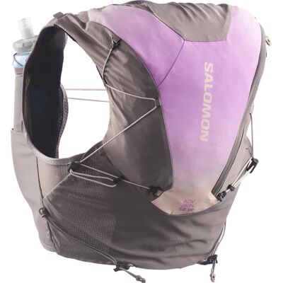 Salomon Women's Adv Skin 12 Gradient Iron/shadow Gray/iris Orchid M Salomon Women's Adv Skin 12 Gradient Iron/shadow Gray/iris Orchid M