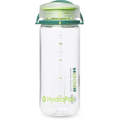 Hydrapak Recon 500 ml Clear/Evergreen & Lime 500 ml Hydrapak Recon 500 ml Clear/Evergreen & Lime 500 ml