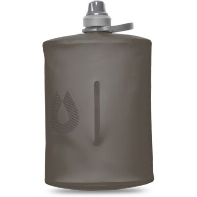 Hydrapak Mammoth Grey 1L Sammenleggbar Vannflaske - Vannflaske Hydrapak Mammoth Grey 1L Sammenleggbar Vannflaske - Vannflaske