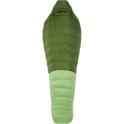 Marmot Hydrogen - Lettvekts sovepose i dun - Foliage / Kiwi - 206cm Marmot Hydrogen - Lettvekts sovepose i dun - Foliage / Kiwi - 206cm