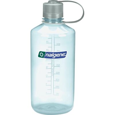 Nalgene 1L Narrow Mouth Sustain Light Green/Silver OneSize Nalgene 1L Narrow Mouth Sustain Light Green/Silver OneSize