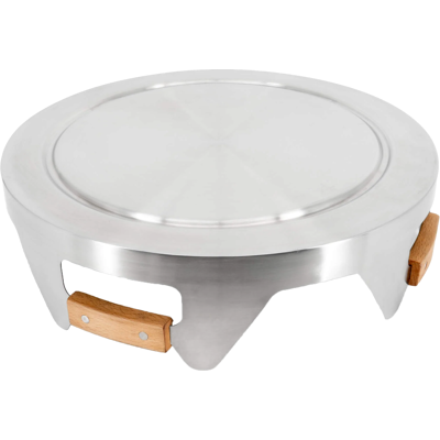 Petromax Pyron Lid With Table Function Stainless Steel OneSize Petromax Pyron Lid With Table Function Stainless Steel OneSize