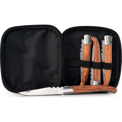 GSI Outdoors Rakau Folding Steak Knife Set No Color OneSize GSI Outdoors Rakau Folding Steak Knife Set No Color OneSize