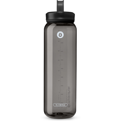 Hydrapak Recon Clip & Carry 1 L Charcoal ONESIZE Hydrapak Recon Clip & Carry 1 L Charcoal ONESIZE