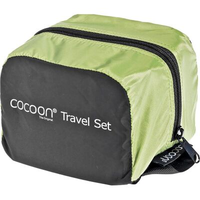 Cocoon Travel Set Ultralight 3 Pieces Wasabi/Black OneSize Cocoon Travel Set Ultralight 3 Pieces Wasabi/Black OneSize
