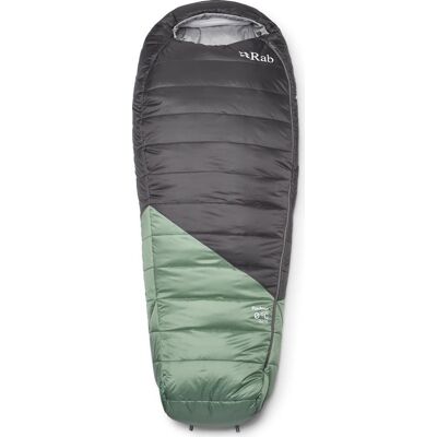 Rab Women's Radeon 0c Dark Fig Green/graphene LeftZip Long Rab Women's Radeon 0c Dark Fig Green/graphene LeftZip Long