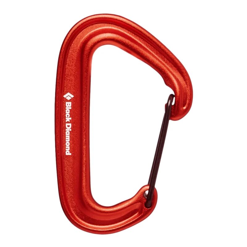 Black Diamond MiniWire Carabiner Rød