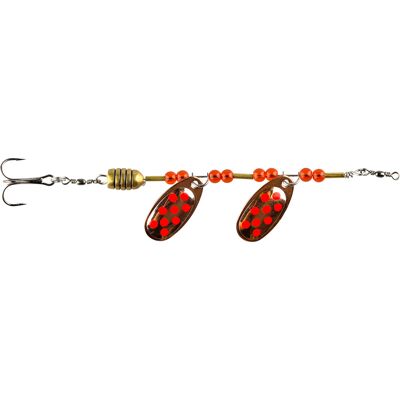 iFish The Barrel Twin 10 cm Copper with Red Dots OneSize iFish The Barrel Twin 10 cm Copper with Red Dots OneSize