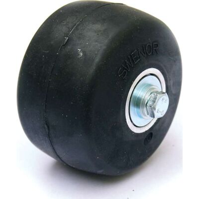 Swenor Fibreglass Front Wheel Standard Complete Black OneSize Swenor Fibreglass Front Wheel Standard Complete Black OneSize