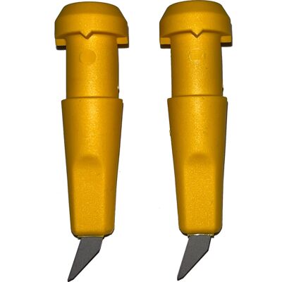Swenor Widia Pole Tip Rollerskis Yellow 11 mm Swenor Widia Pole Tip Rollerskis Yellow 11 mm