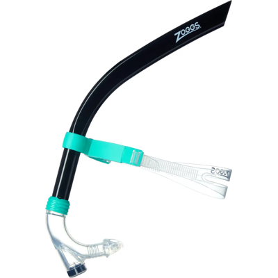 Zoggs Centre Line Snorkel Turquoise/black OneSize Zoggs Centre Line Snorkel Turquoise/black OneSize