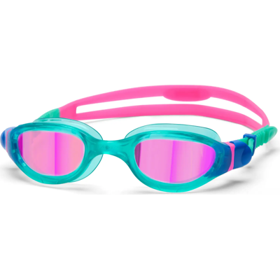 Zoggs Juniors' Phantom 2.0 Titanium Turquoise/pink/mirror Pink OneSize Zoggs Juniors' Phantom 2.0 Titanium Turquoise/pink/mirror Pink OneSize
