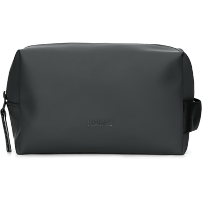 Rains Wash Bag Small W3 Dark Grey One Size Rains Wash Bag Small W3 Dark Grey One Size