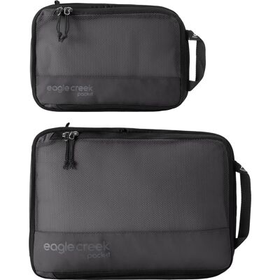 Eagle Pack-It Reveal Compression Cube Set S/M Black OneSize Eagle Pack-It Reveal Compression Cube Set S/M Black OneSize